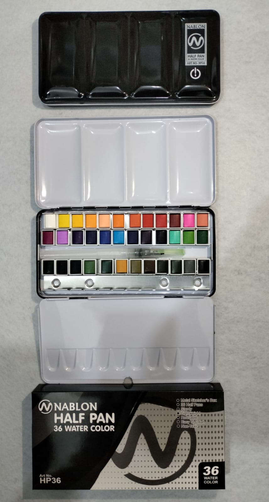 Nablon Water colour set of 36