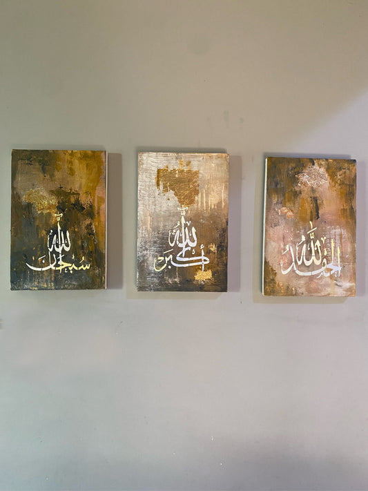 Calligraphy set of 3