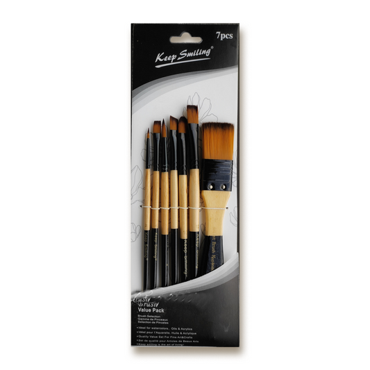 Keep smiling Mix Brush Set of 7