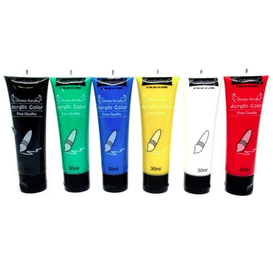 Keep Smiling Acrylic Colour set of 6