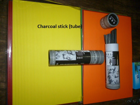 Charcoal stick tube