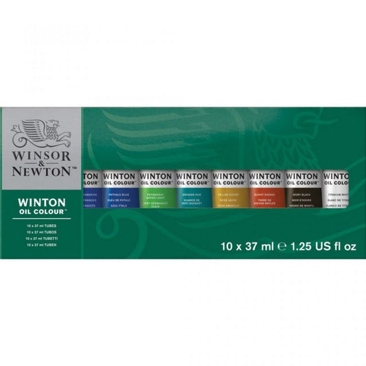 Winsor Newton Oil Colour Set of 10